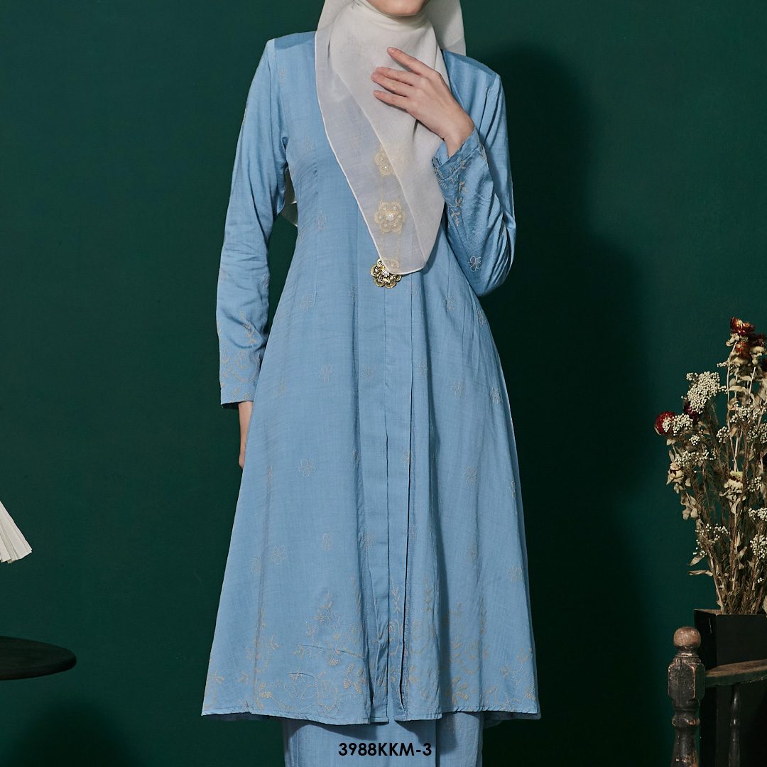 Kebarung Kalthom in Powder Blue (3988KKM-3) - Image 4