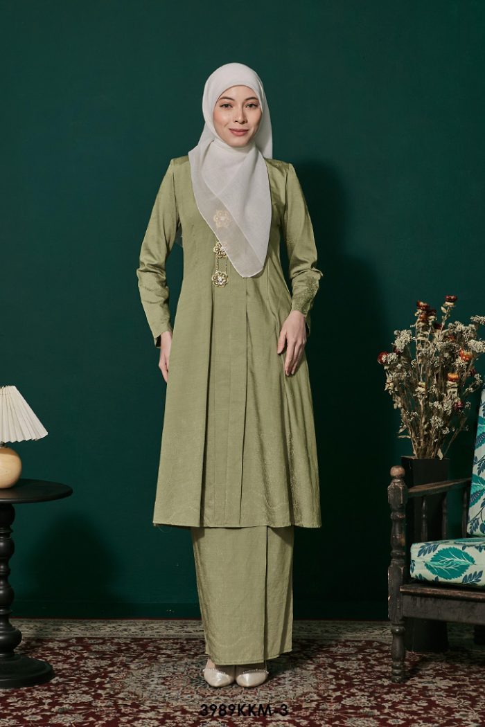 Kebarung Kalthom in Light Olive (3989KKM-3)