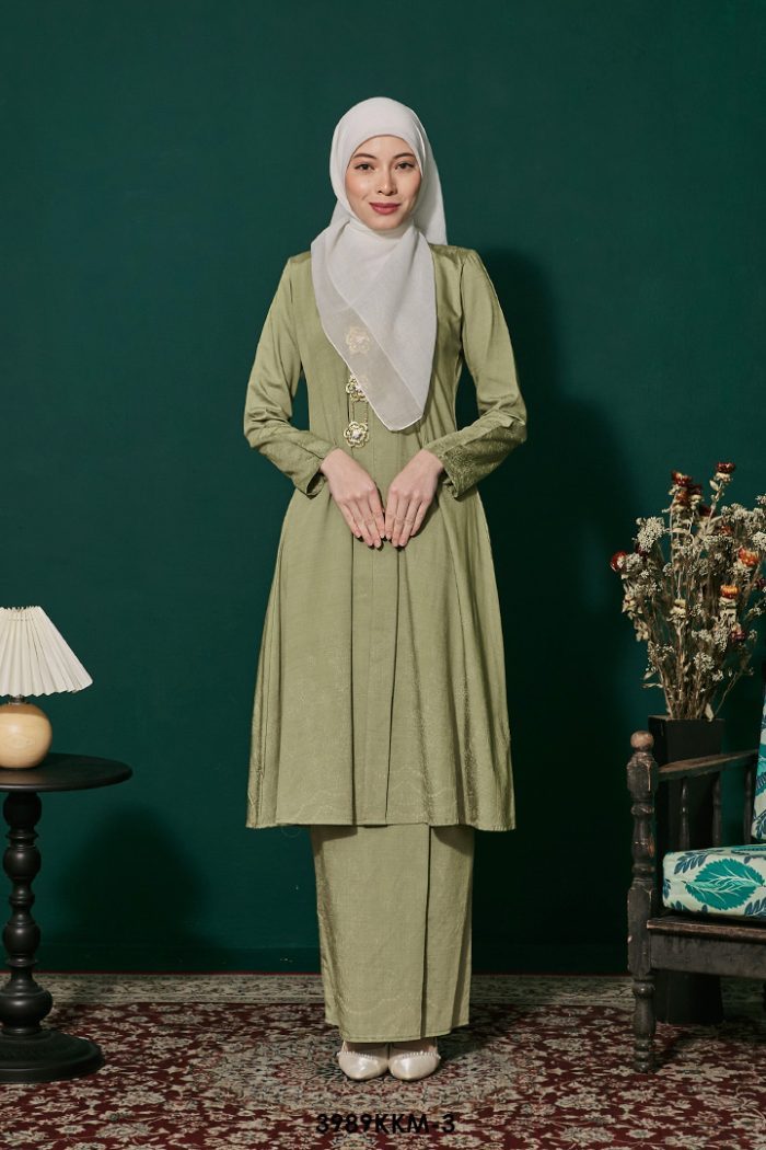 Kebarung Kalthom in Light Olive (3989KKM-3)