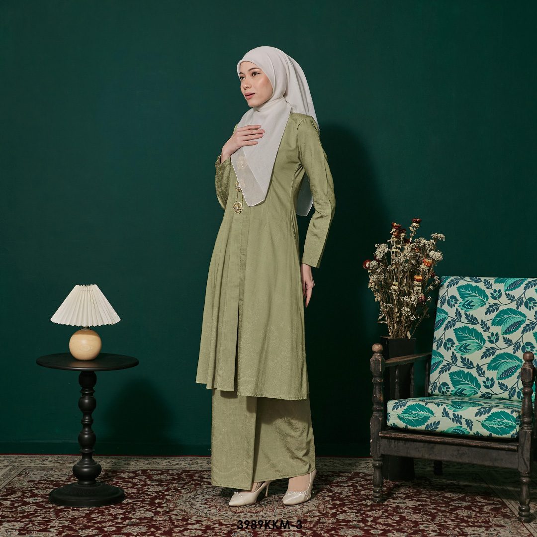 Kebarung Kalthom in Light Olive (3989KKM-3) - Image 4