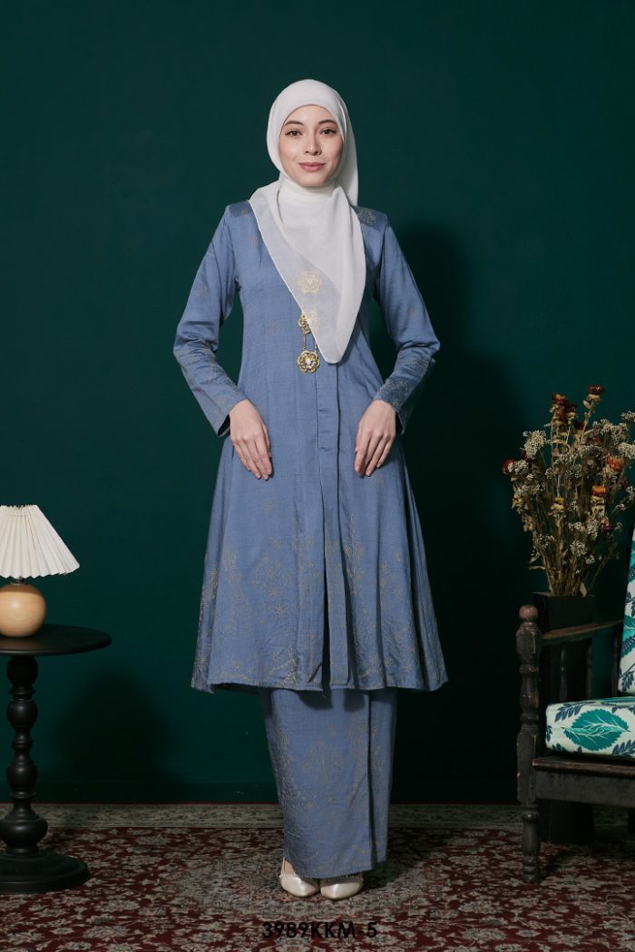 Kebarung Kalthom in Stone Blue (3989KKM-5)