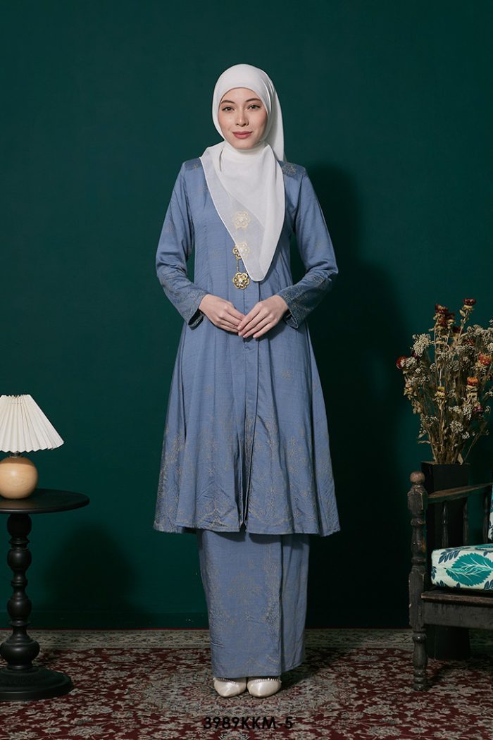 Kebarung Kalthom in Stone Blue (3989KKM-5)