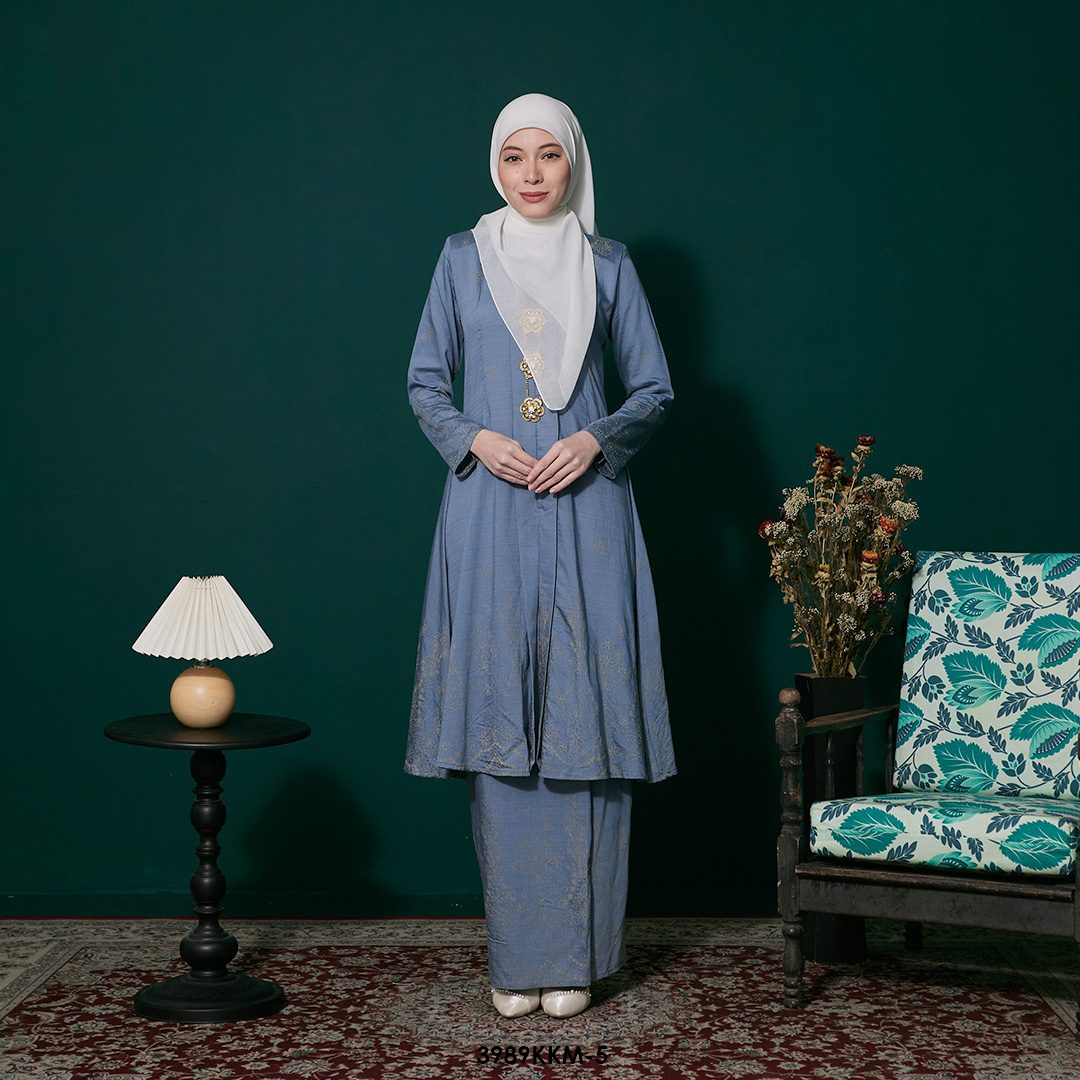 Kebarung Kalthom in Stone Blue (3989KKM-5)