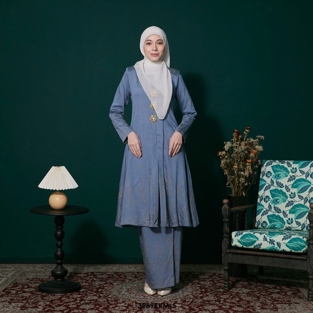 Kebarung Kalthom in Stone Blue (3989KKM-5) - Image 2