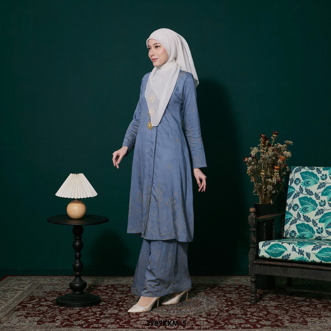 Kebarung Kalthom in Stone Blue (3989KKM-5) - Image 4