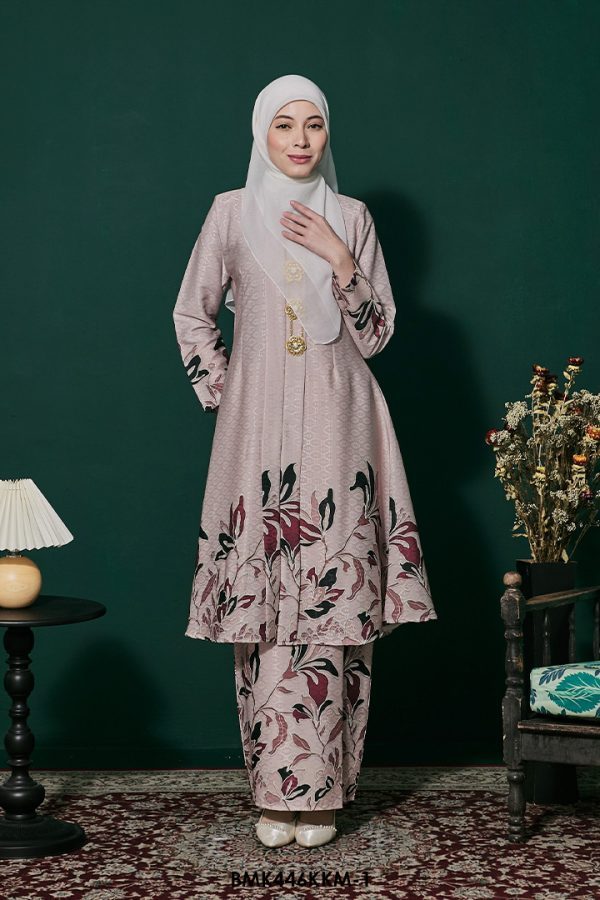 Kebarung Batiq Mia in Dusty Rose (BMK446KKM-1)