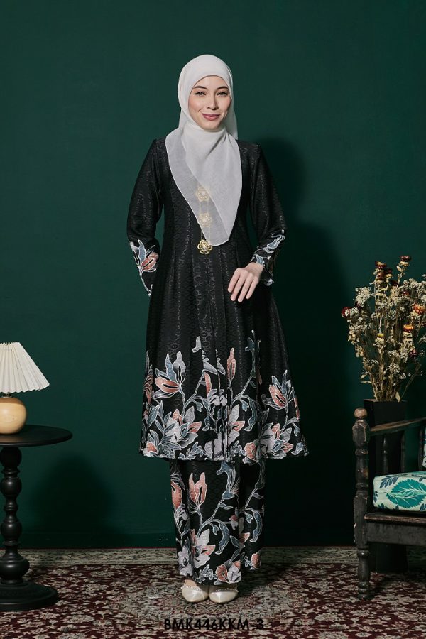 Kebarung Batiq Mia in Black (BMK446KKM-3)