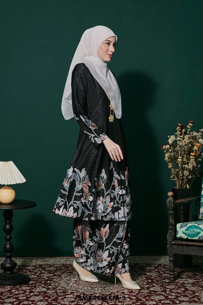 Kebarung Batiq Mia in Black (BMK446KKM-3)