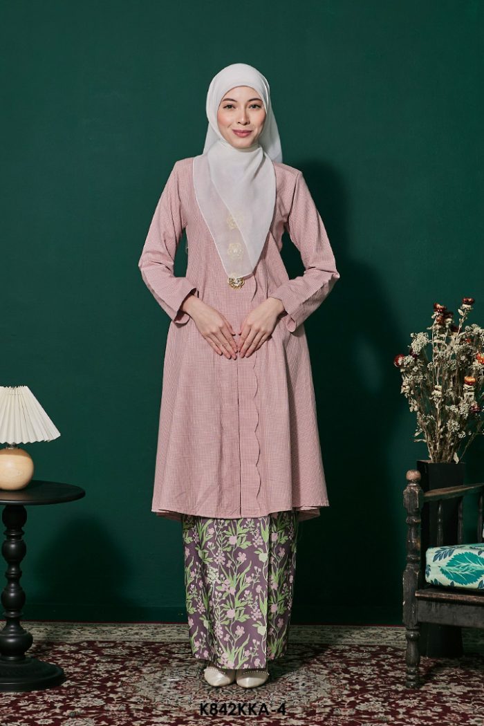 Kebarung Anggerik in Dusty Pink (K842KKA-4)