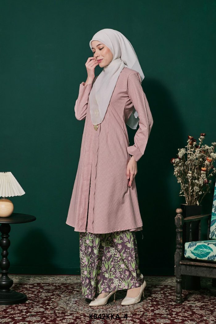 Kebarung Anggerik in Dusty Pink (K842KKA-4)