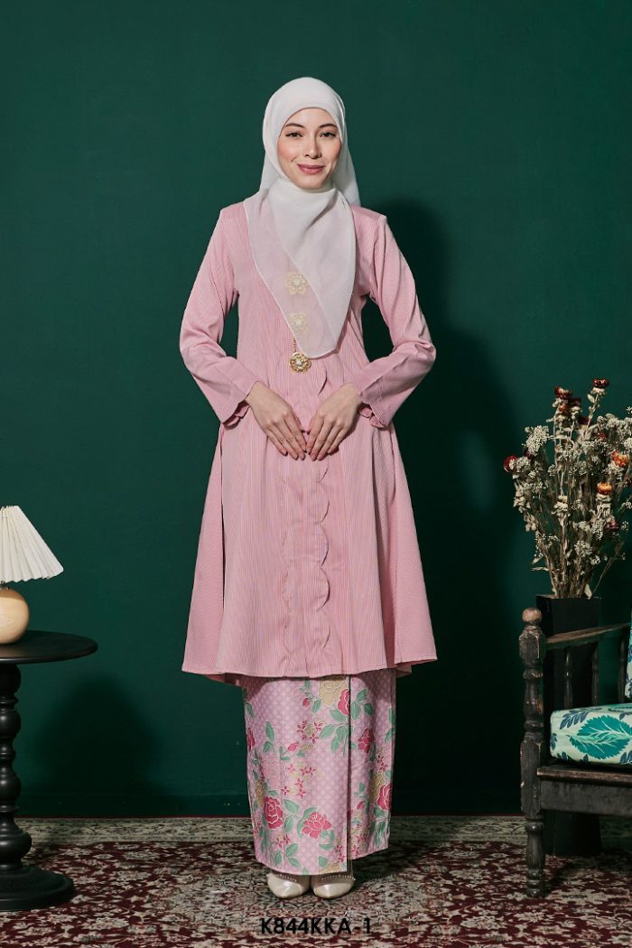 Kebarung Anggerik in Baby Pink (K844KKA-1)