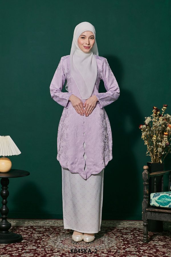 Kebaya Anggun 2.0 in Lilac (K845KA-2)