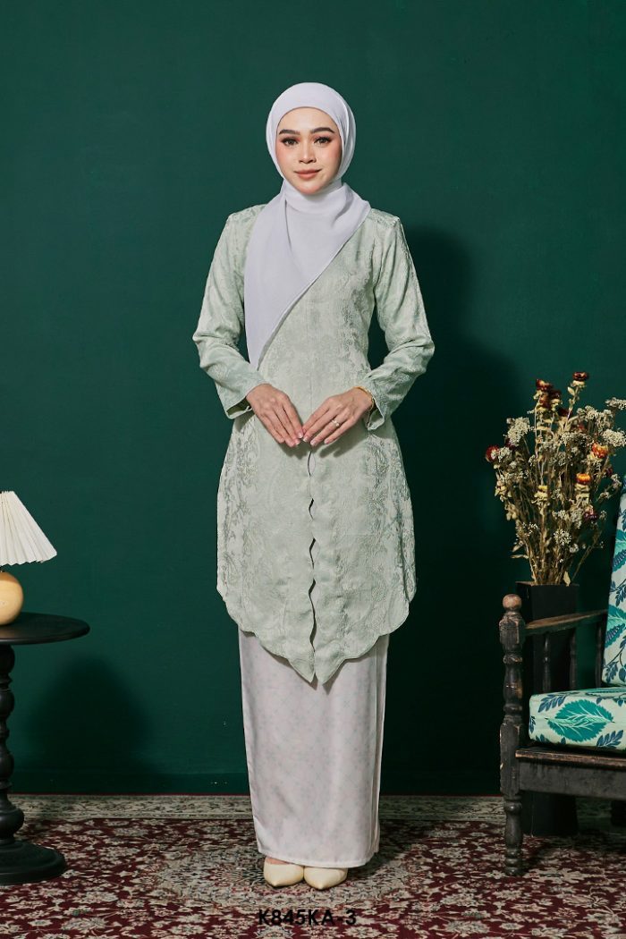 Kebaya Anggun 2.0 in Light Mint (K845KA-3)