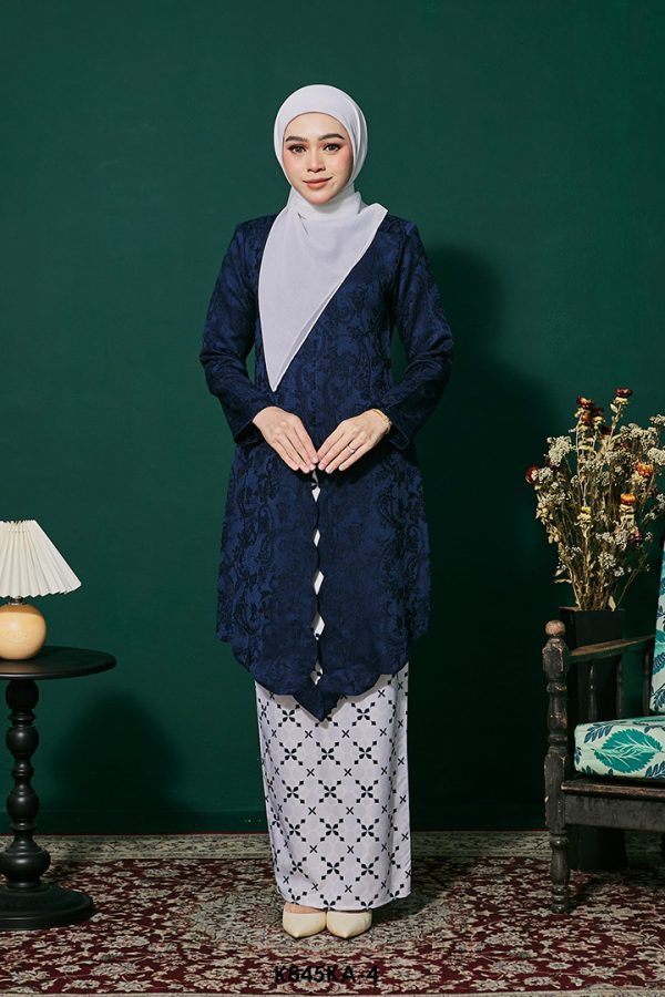 Kebaya Anggun 2.0 in Dark Blue (K845KA-4)