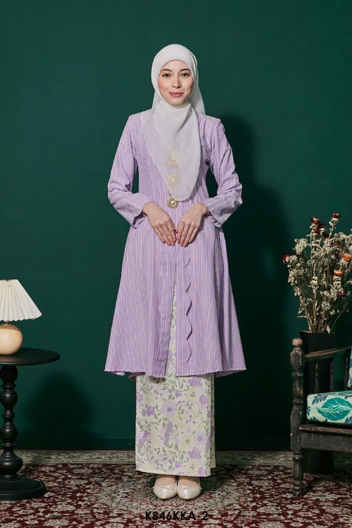 Kebarung Anggerik in Purple (K846KKA-2)