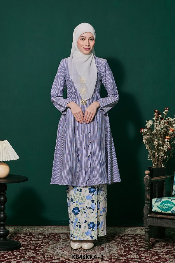 Kebarung Anggerik in Denim Blue (K846KKA-3)