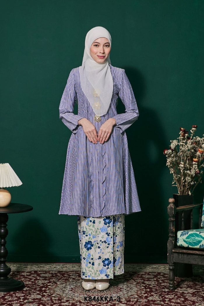 Kebarung Anggerik in Denim Blue (K846KKA-3)