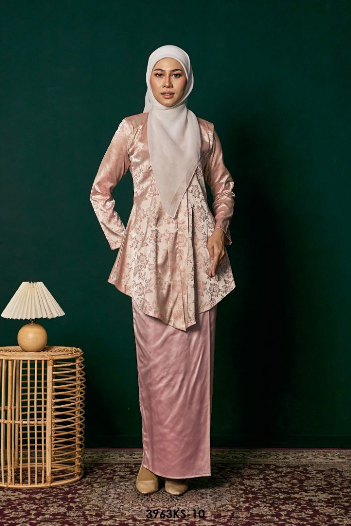 Kebaya Saloma in Soft Pink (3963KS-10)