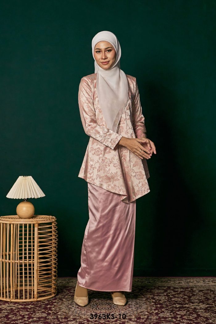 Kebaya Saloma in Soft Pink (3963KS-10)