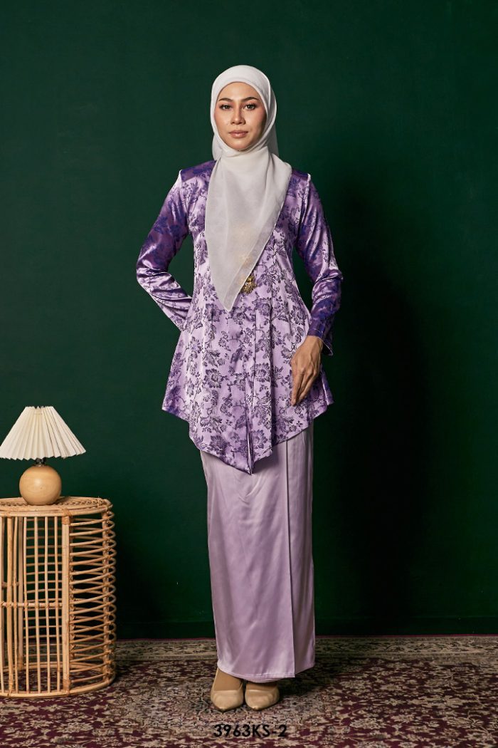 Kebaya Saloma in Lilac (3963KS-2)