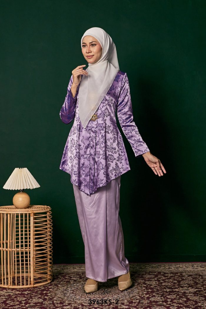 Kebaya Saloma in Lilac (3963KS-2)