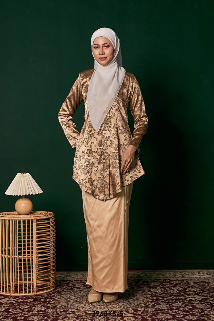 Kebaya Saloma in Latte (3963KS-5)