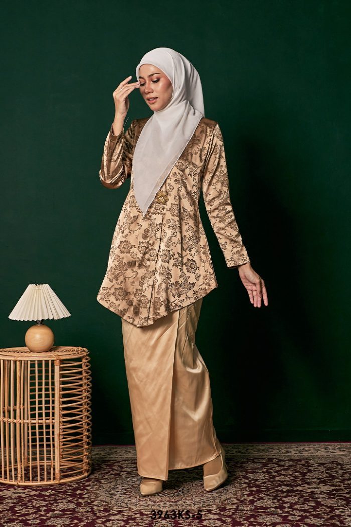 Kebaya Saloma in Latte (3963KS-5)