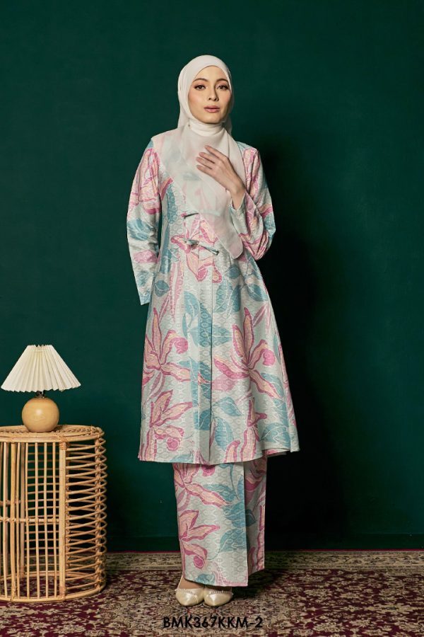 Kebarung Batiq Mia 3.0 Ribbon in Ice Mint (BMK367KKM-2)