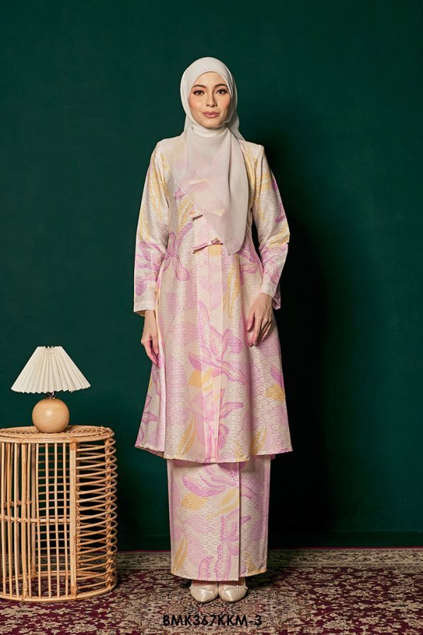 Kebarung Batiq Mia 3.0 Ribbon in Cream (BMK367KKM-3)