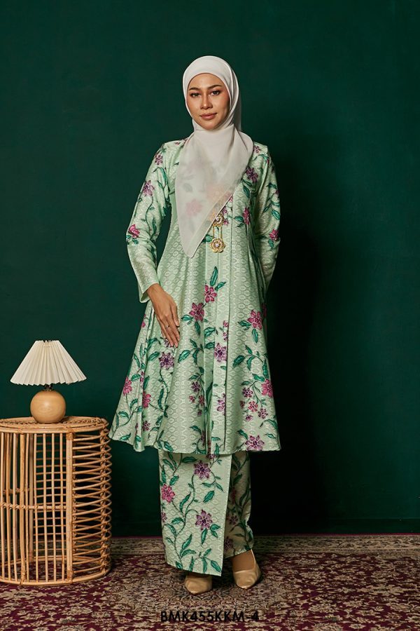Kebarung Batiq Mia in Mint Green (BMK455KKM-4)