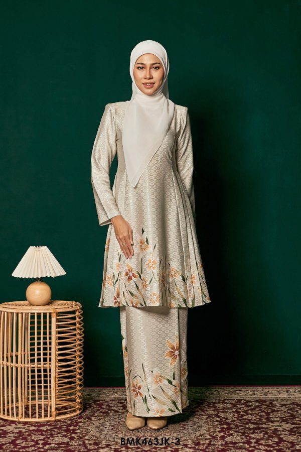Juliana Kurung Batiq Mia in Pale Green (BMK463JK-3)