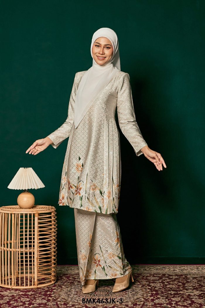 Juliana Kurung Batiq Mia in Pale Green (BMK463JK-3)