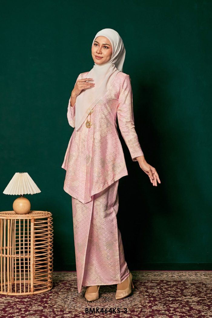 Kebaya Saloma in Soft Pink (BMK464KS-3)