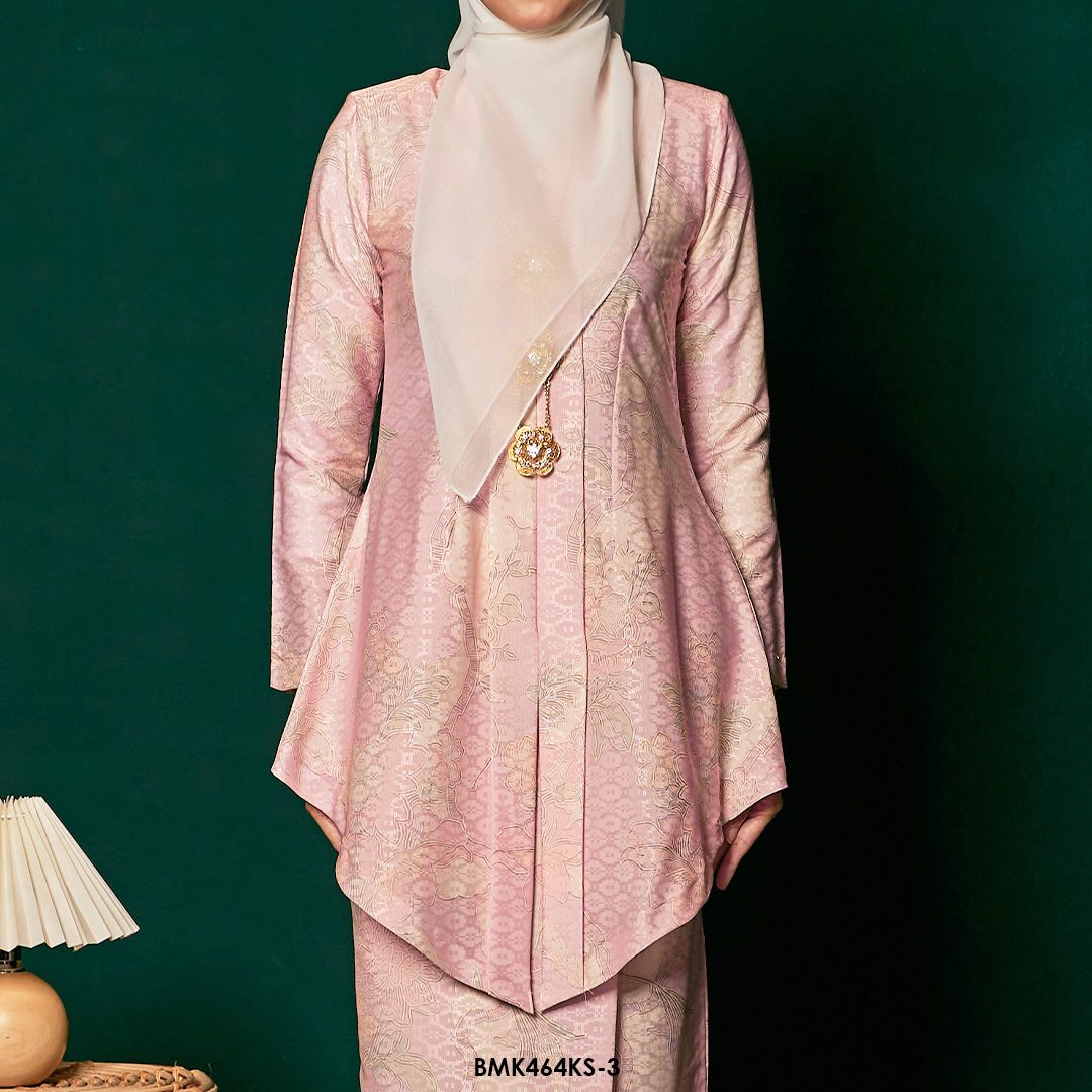 Kebaya Saloma in Soft Pink (BMK464KS-3) - Image 3