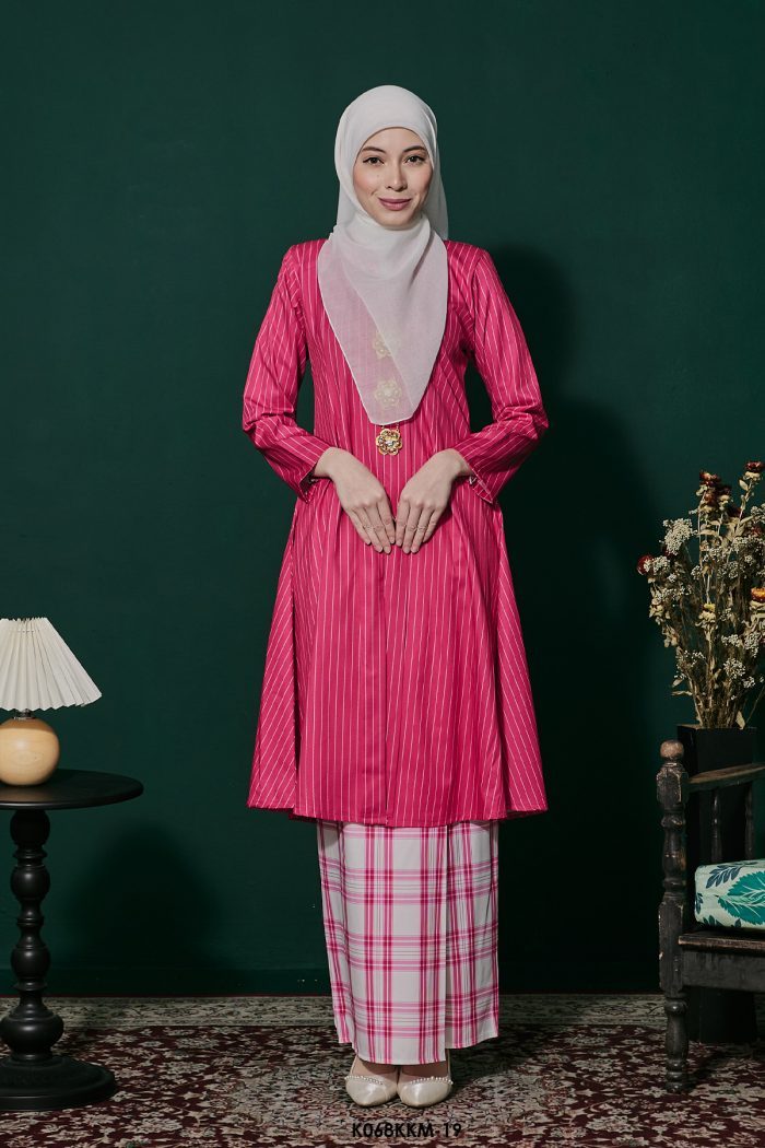 Kebarung Kalthom in Hot Pink (K068KKM-19)