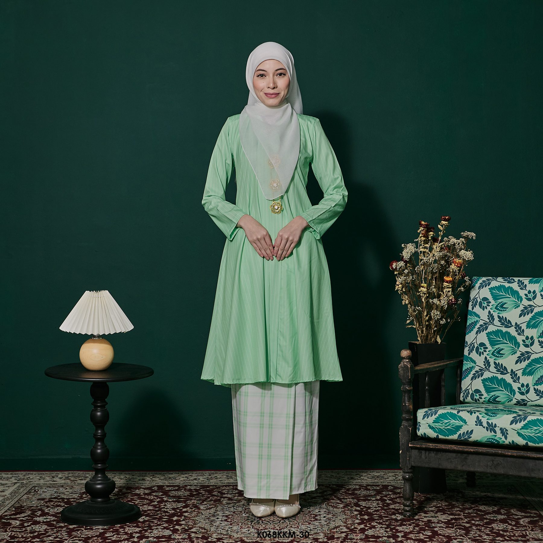 Kebarung Kalthom in Highlight Green (K068KKM-30)