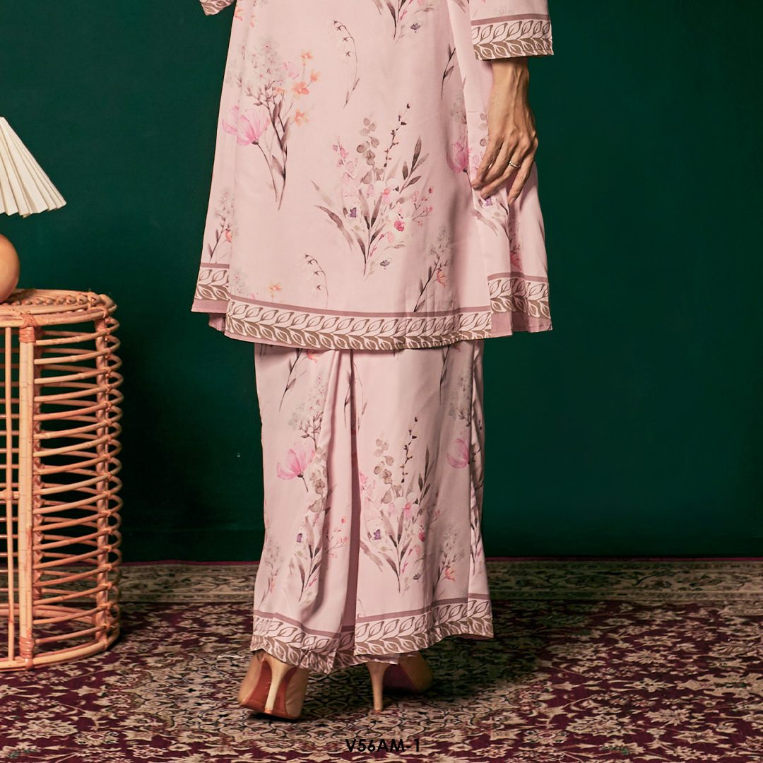 Ameera Kurung 2.0 in Brown (V56AM-1) - Image 5