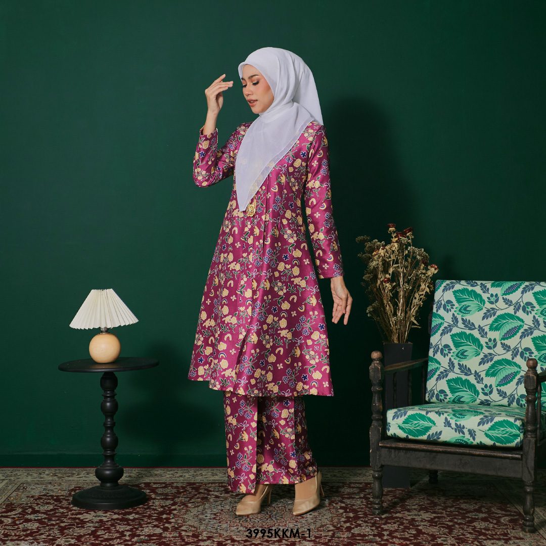 Kebarung Kalthom in Burgundy (3995KKM-1) - Image 2