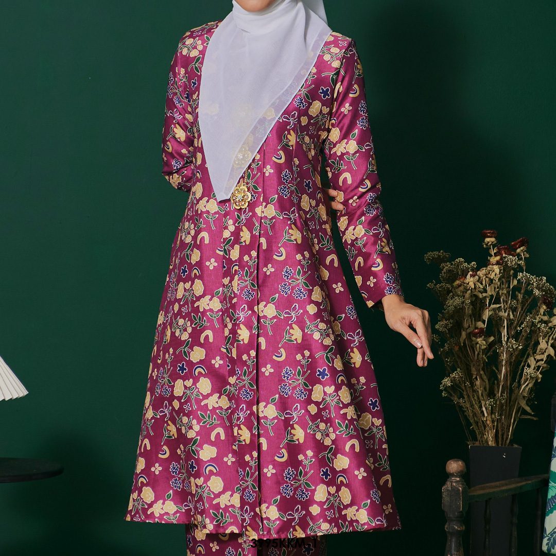 Kebarung Kalthom in Burgundy (3995KKM-1) - Image 3