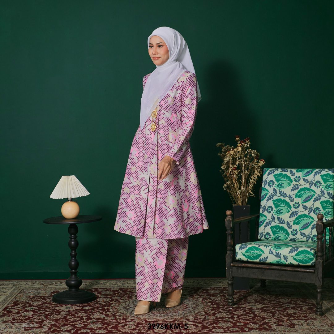 Kebarung Kalthom in Maroon (3996KKM-5) - Image 2