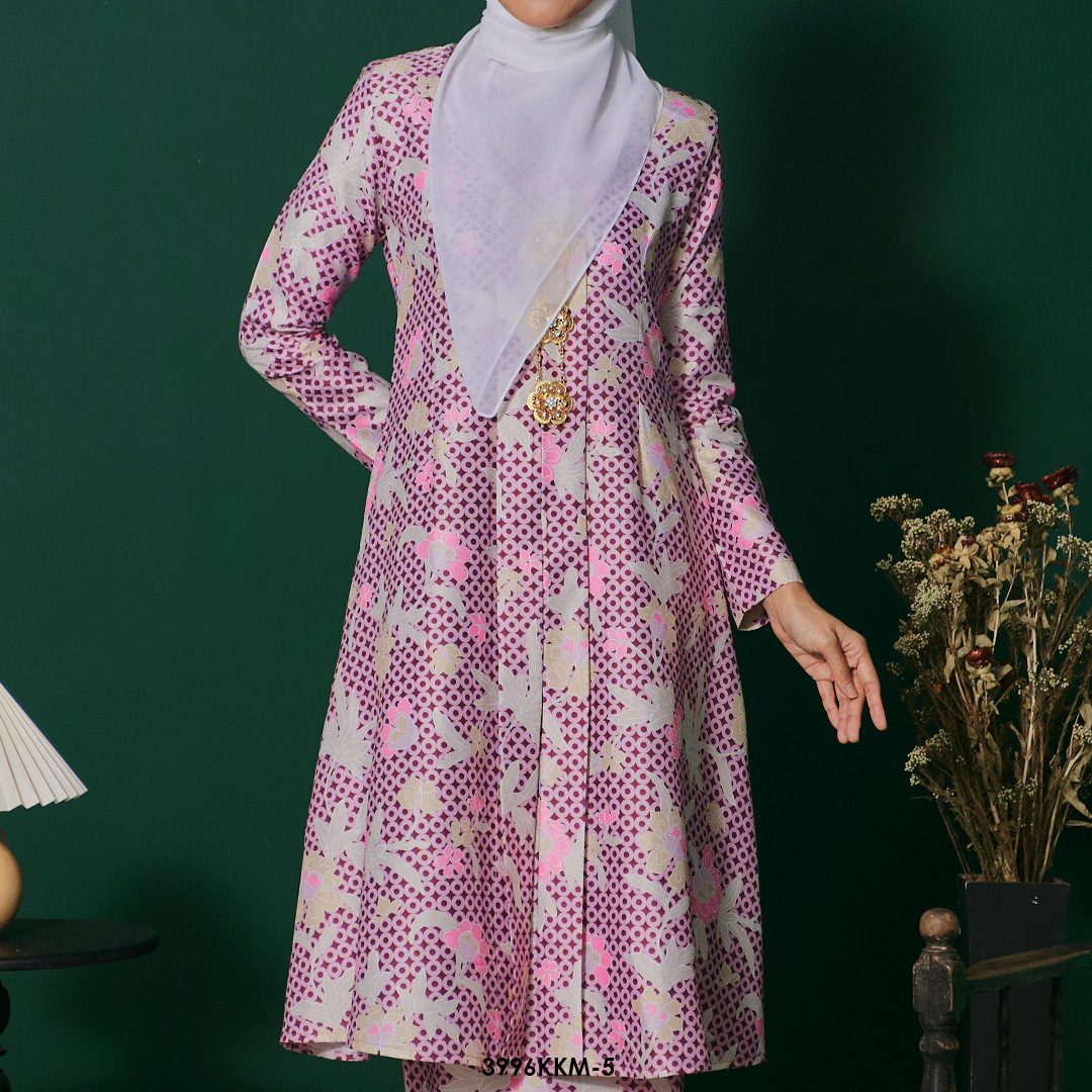 Kebarung Kalthom in Maroon (3996KKM-5) - Image 3