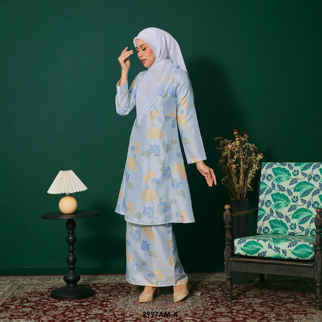 Ameera Kurung in Baby Blue (3997AM-4) - Image 2