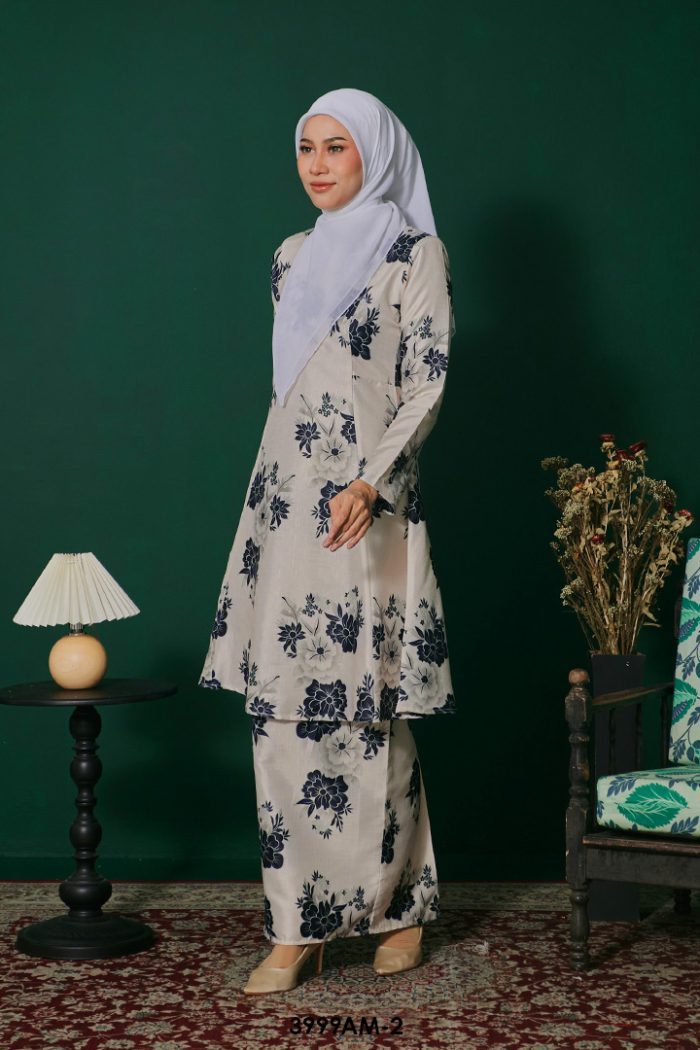 Ameera Kurung in Vanilla (3999AM-2)