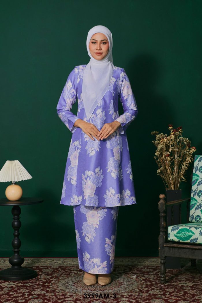Ameera Kurung in Lavender (3999AM-3)