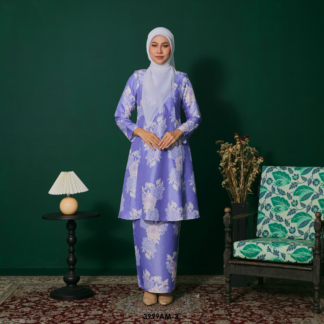 Ameera Kurung in Lavender (3999AM-3)
