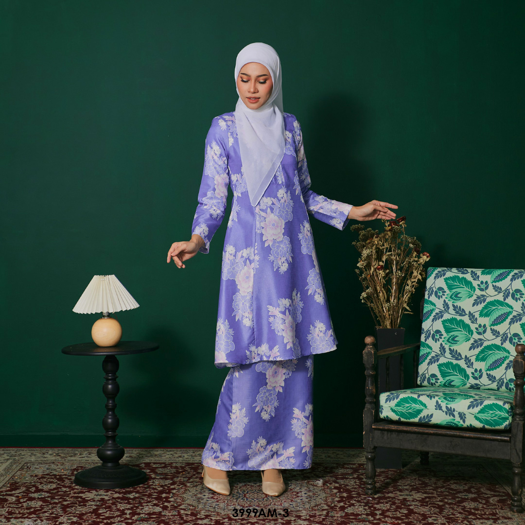 Ameera Kurung in Lavender (3999AM-3) - Image 2