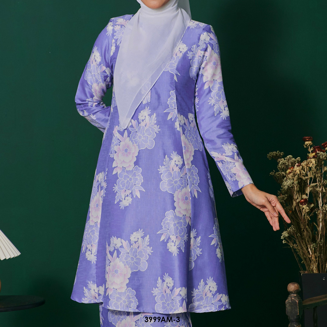 Ameera Kurung in Lavender (3999AM-3) - Image 4