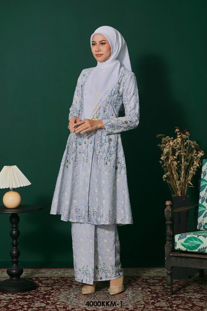 Kebarung Kalthom in Faded Blue (4000KKM-1)