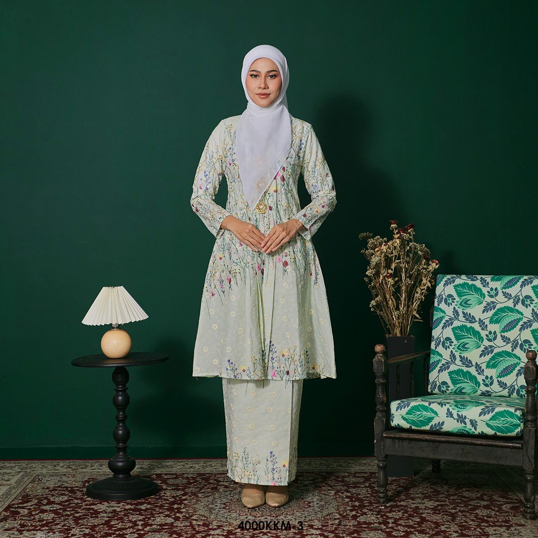 Kebarung Kalthom in Bright Mint (4000KKM-3)