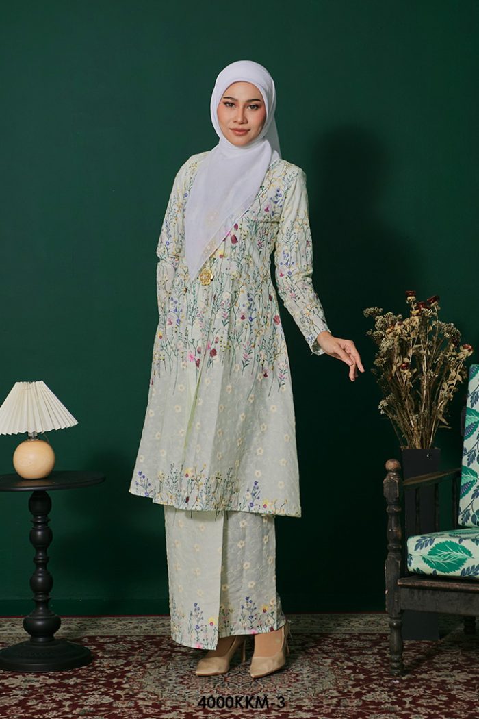 Kebarung Kalthom in Bright Mint (4000KKM-3)